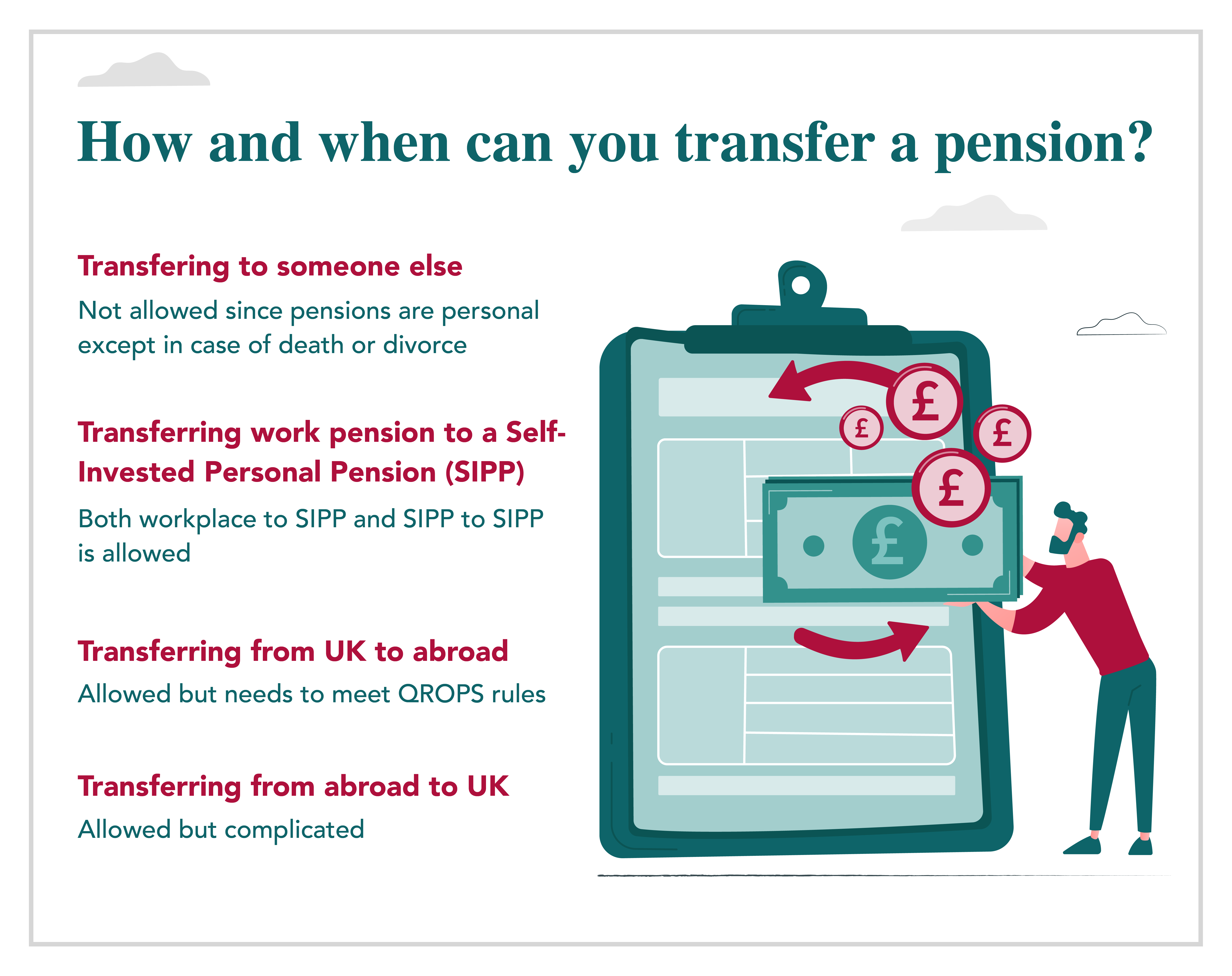 Can I Transfer My Pension to My Bank Account?
